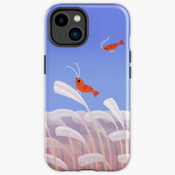 Flying cherry shrimp  iPhone Tough Case