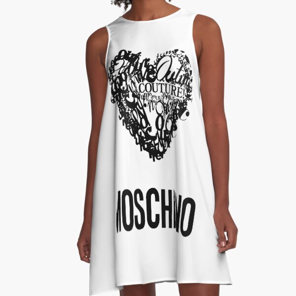 Moschino Couture Collage A-Line Dress