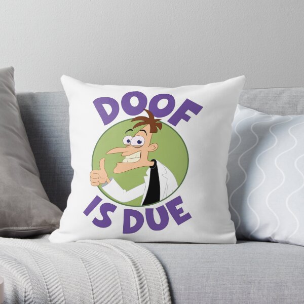 phineas and ferb pillow