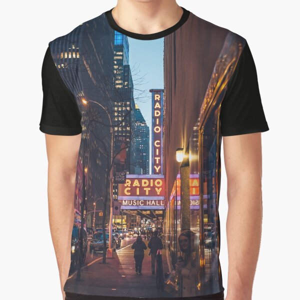 Artikel-Vorschau von Radio City Music Hall bei Nacht | NYC | New York City, designt und verkauft von JKWArtwork.