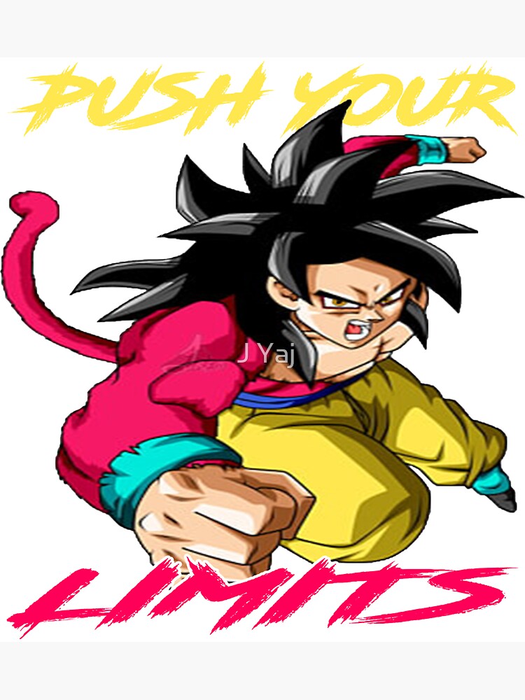 Goku Super Saiyan 4 Sticker for Sale by qalandar92