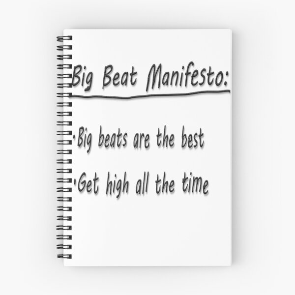 Item preview, Big Beat Manifesto designed and sold by CarlDeaves.