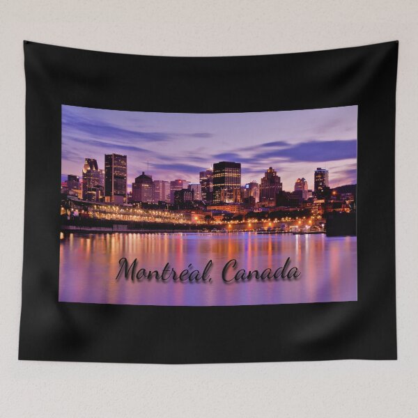 Item preview, Montreal Night City Skyline designed and sold by WWLandscapes.