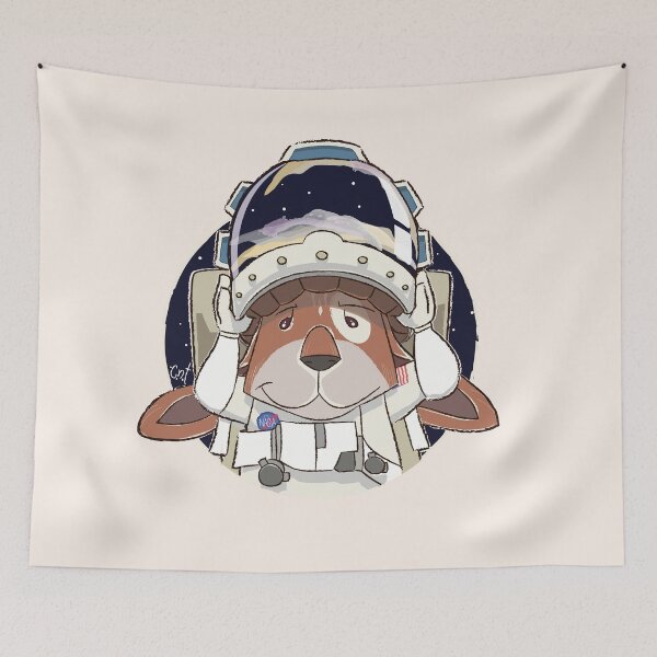 Item preview, Astronaut Rabbit Under a Helmet designed and sold by Critnthings.