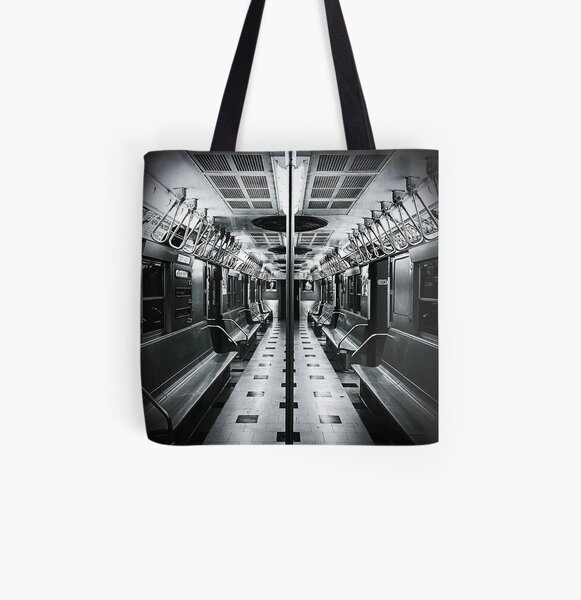 Middle Ground No. 3 - NYC Transit Museum All Over Print Tote Bag
