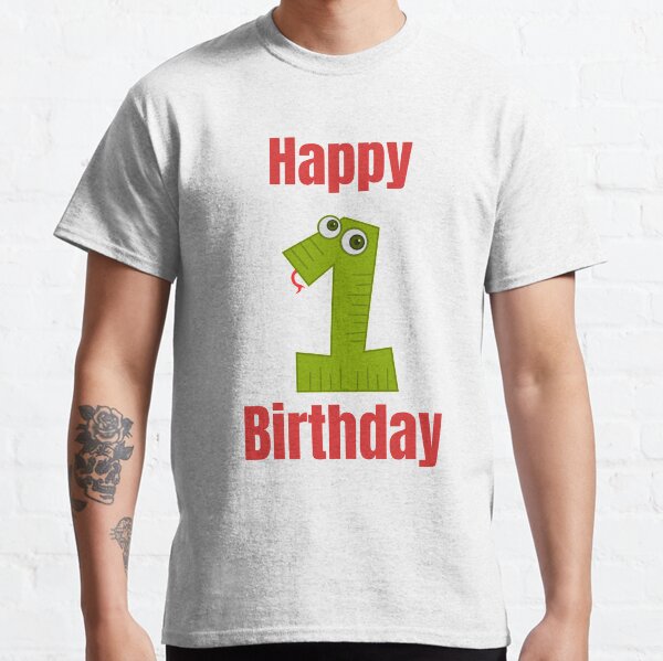 happy 1st birthday shirt boy