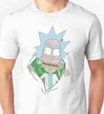 Rick Sanchez Portal Slim Fit T-Shirt