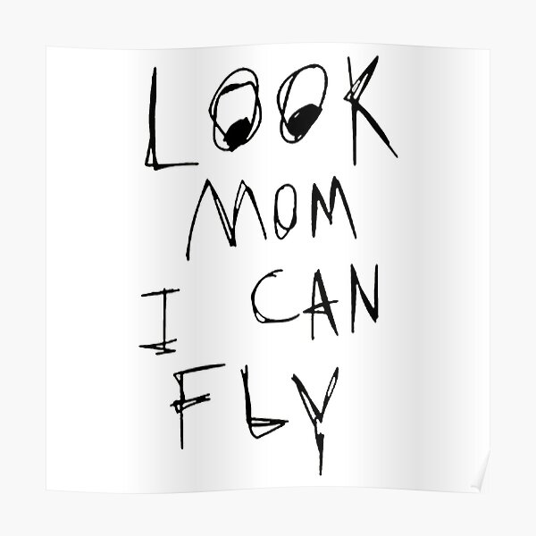 regarde maman je peux voler Poster