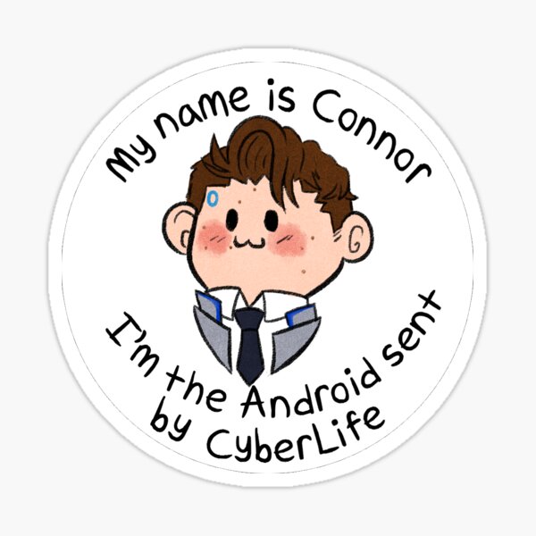 Je m'appelle Conner Sticker