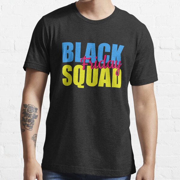 black squad slim fit