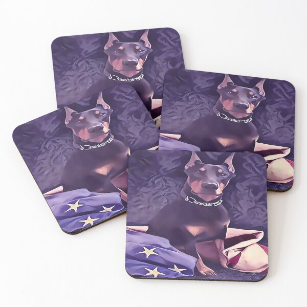 Item preview, Patriotic Doberman designed and sold by Sunleil.