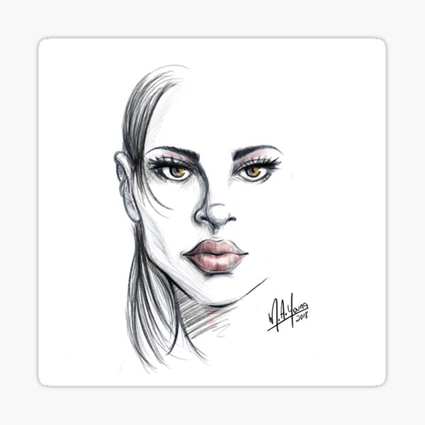 Determined Beauty Sticker