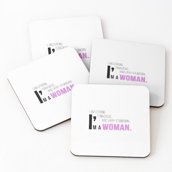 Item preview, I'm a woman - white designed and sold by AlexVR.