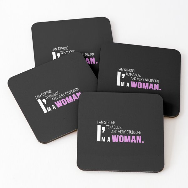 Item preview, I'm a woman - black designed and sold by AlexVR.