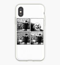 Dogs before women & children iPhone Case