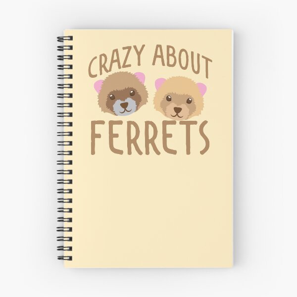 Item preview, Crazy about Ferrets designed and sold by jazzydevil.
