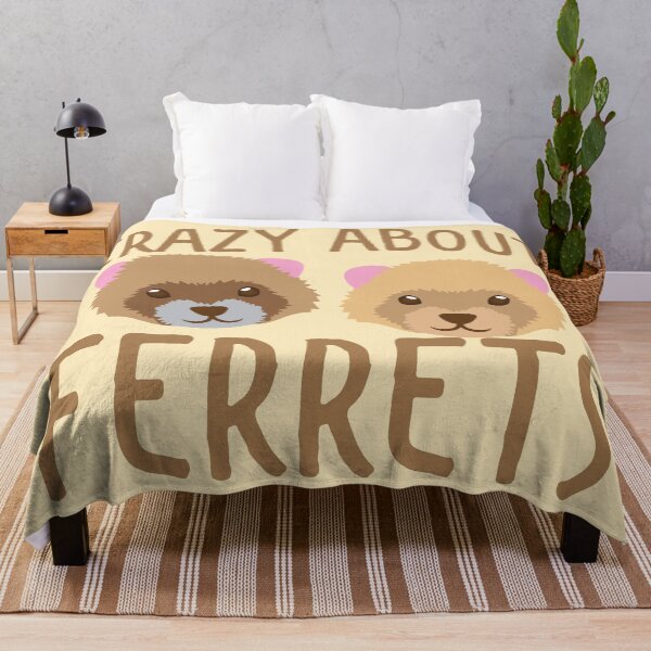 Item preview, Crazy about Ferrets designed and sold by jazzydevil.