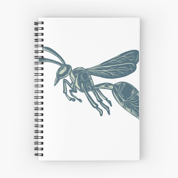 Item preview, Yellowjacket Flying Scratchboard  designed and sold by patrimonio.