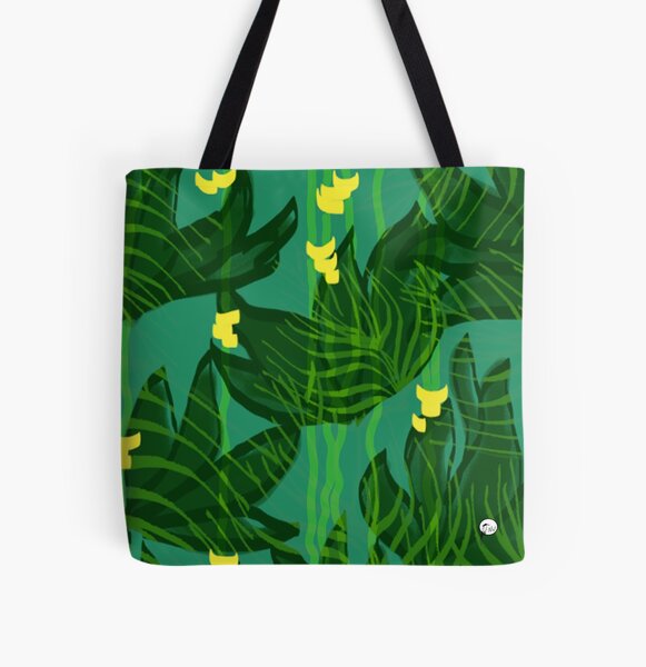 Honolulu - turquoise All Over Print Tote Bag