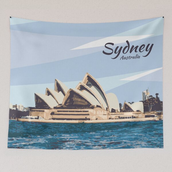 Item preview, Sydney Opera House, Travel Souvenir, New South Wales, Australia designed and sold by TheJoeyStudio.