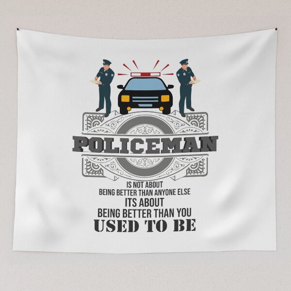 Item preview, Police Policeman Sheriff Officer Profession Gift designed and sold by design2try.