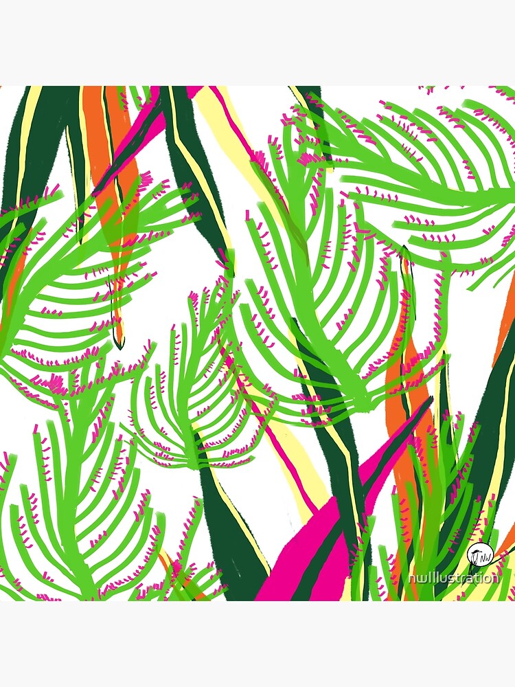 Thumbnail 2 of 2, Tote Bag, Montego Bay - White designed and sold by nwIllustration.