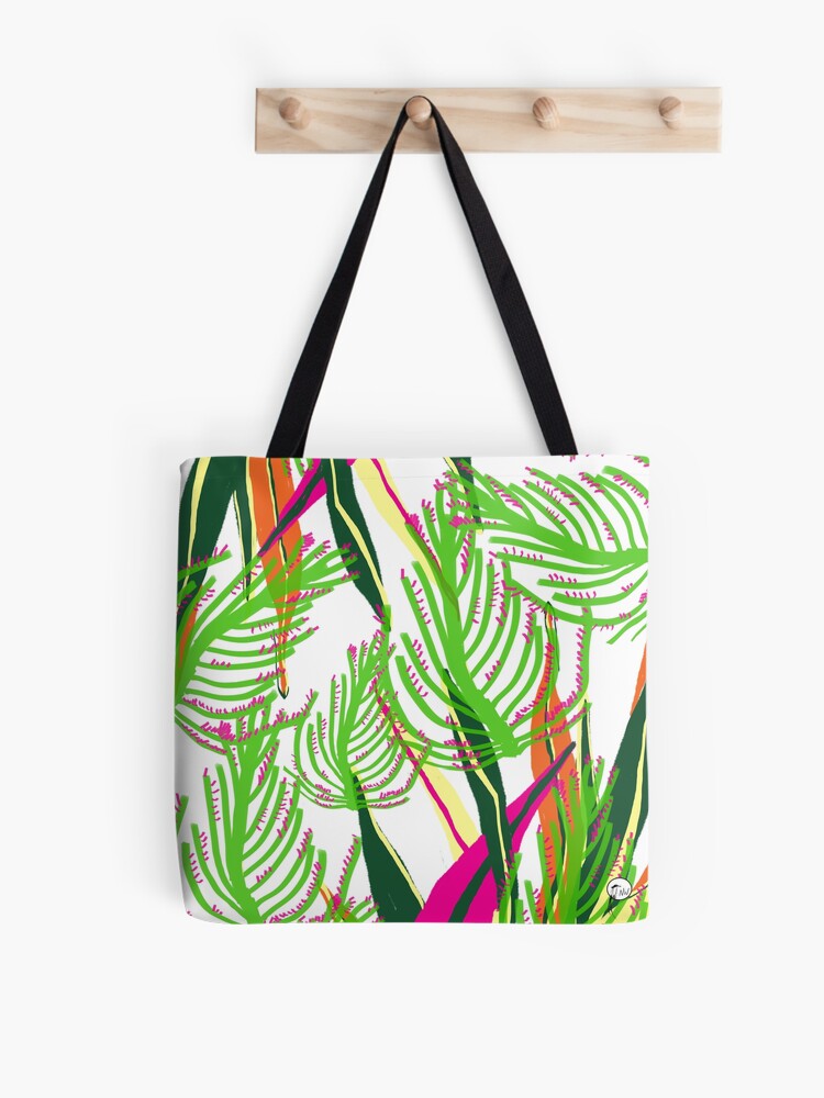 Thumbnail 1 of 2, Tote Bag, Montego Bay - White designed and sold by nwIllustration.