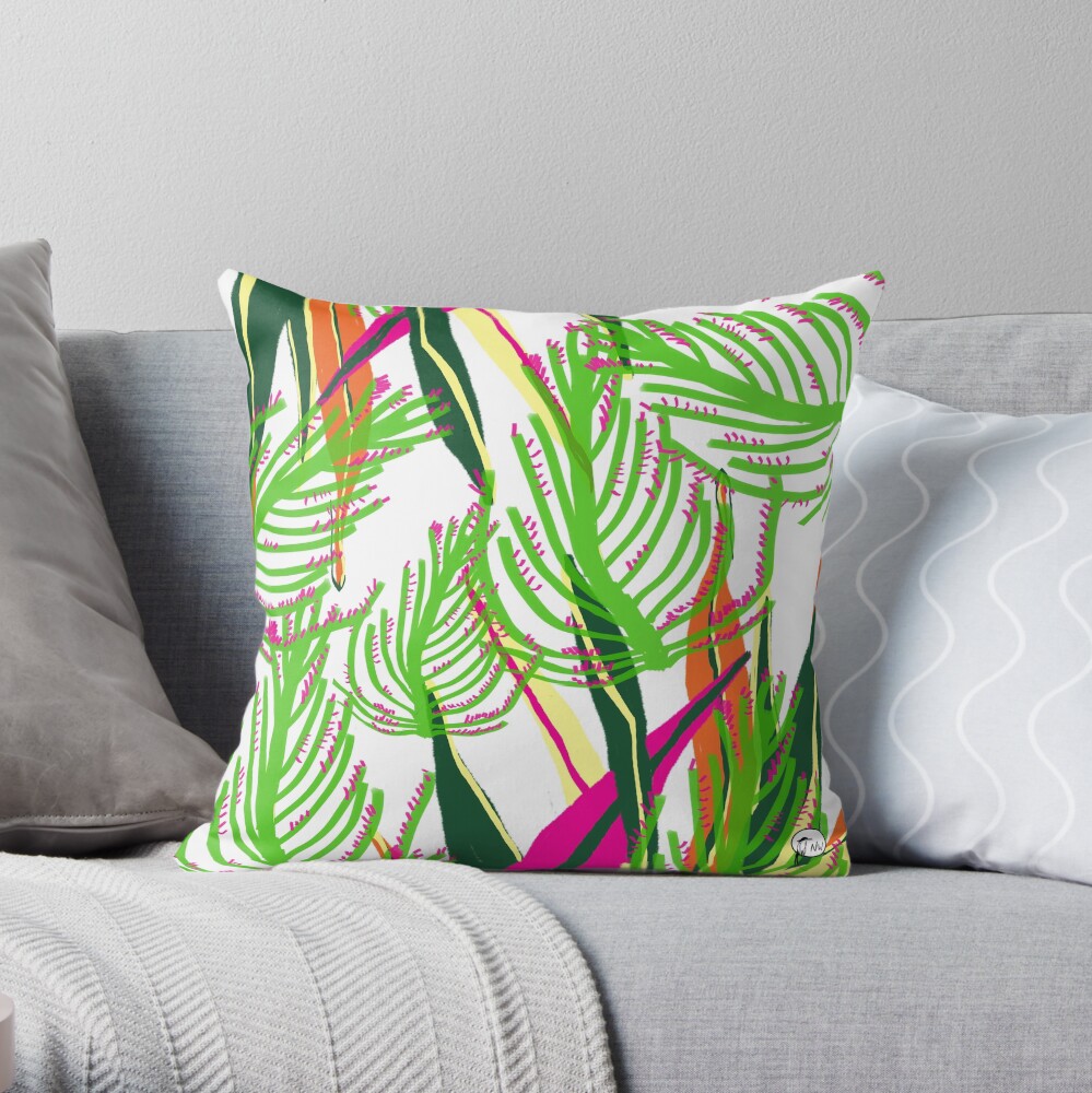 Item preview, Throw Pillow designed and sold by nwIllustration.