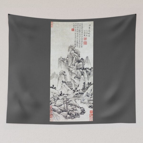 Item preview, Spring Dawn Over the Elixir Terrace (Restored Chinese Artwork) designed and sold by PromoteProgress.