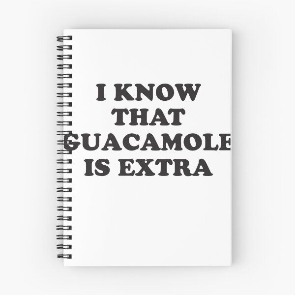 Item preview, I KNOW THAT GUACAMOLE IS EXTRA designed and sold by T Culture.