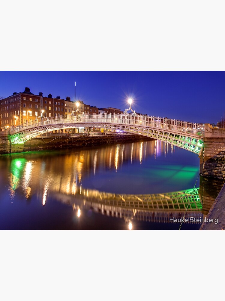 "Ha'penny bridge, Dublin" Canvas Print for Sale by HaukeS Redbubble