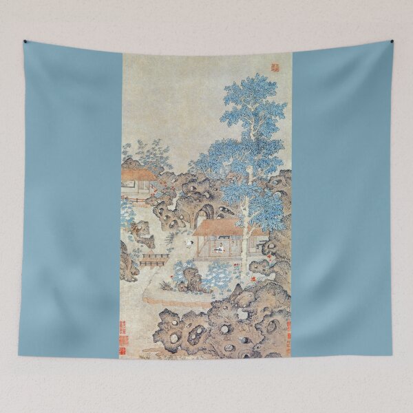 Item preview, Playing the Zither for a Crane (Restored Chinese Artwork) designed and sold by PromoteProgress.