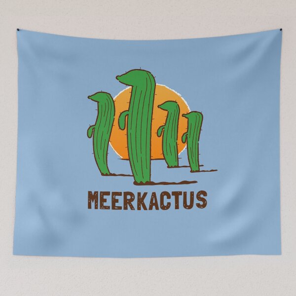 Item preview, Funny Cactus Meerkats Pun - Meerkactus designed and sold by propellerhead.