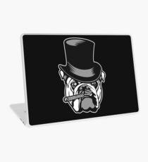Detective bulldog Laptop Skin