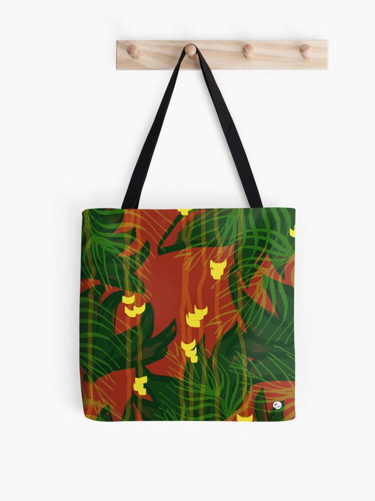 Thumbnail 1 of 2, Tote Bag, Honolulu - orange designed and sold by nwIllustration.