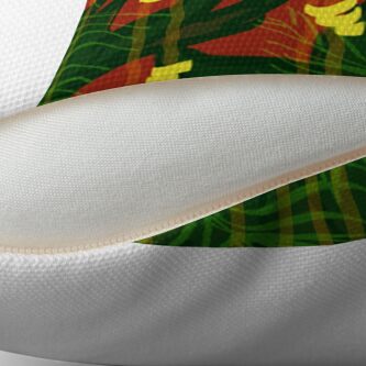 Thumbnail 2 of 3, Throw Pillow, Honolulu - orange designed and sold by nwIllustration.