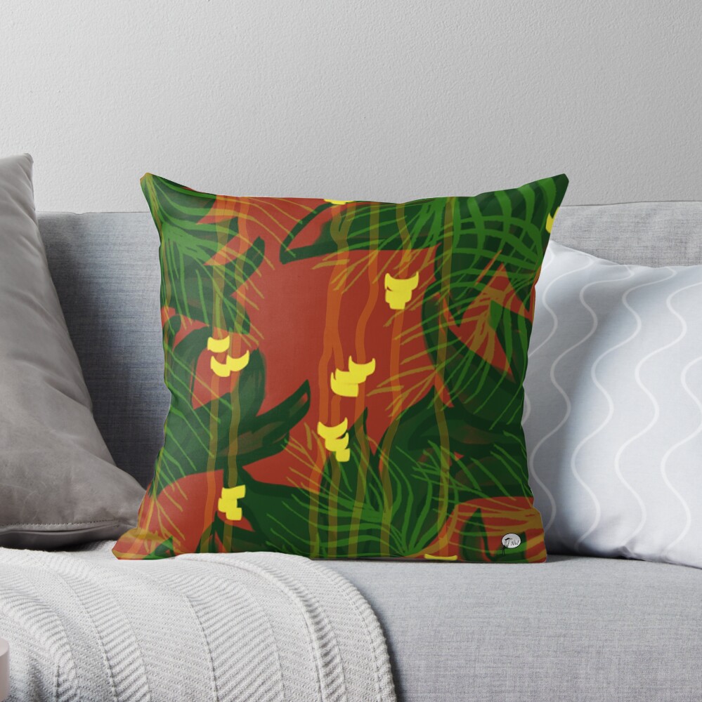 Item preview, Throw Pillow designed and sold by nwIllustration.