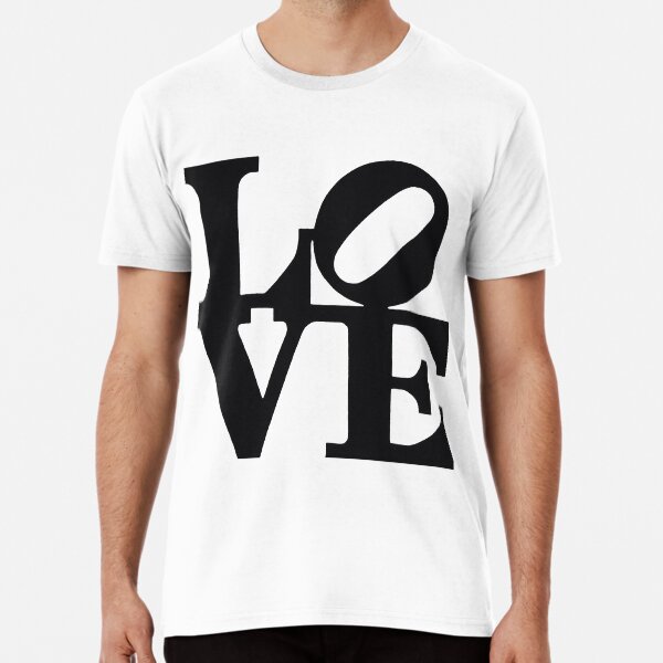 robert indiana love t shirt
