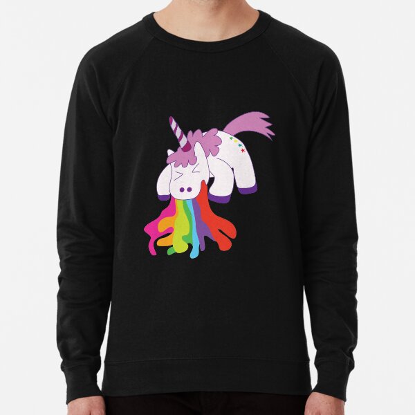 Puking unicorn rainbow