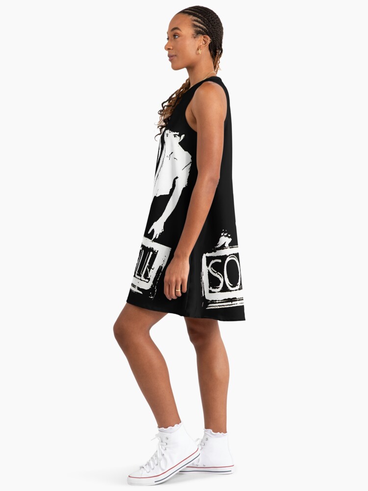Soft cell black and white 80s synthpop" A-Line Dress for Sale by  Alessandra-C | Redbubble