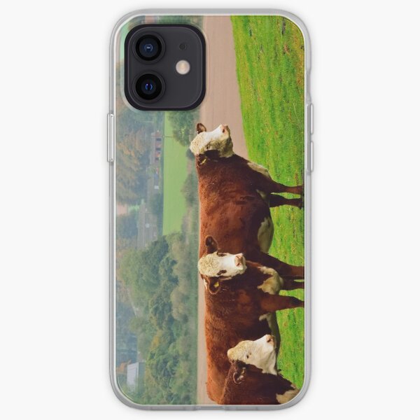 Bovins Hereford Coque souple iPhone