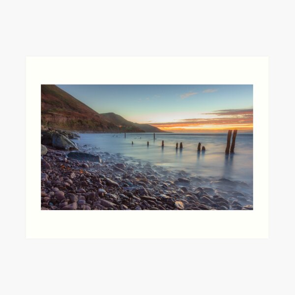 Rossbeigh Strand at Dusk Art Print