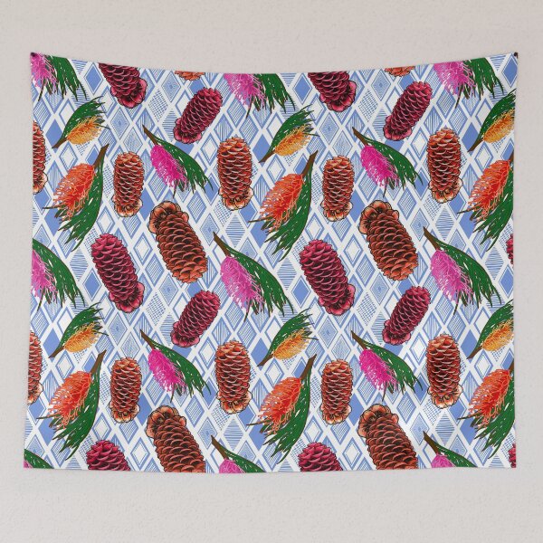 Item preview, Australian Native Flowers - Beautiful Grevillea and Decorative Ginger designed and sold by Annalee Beer.