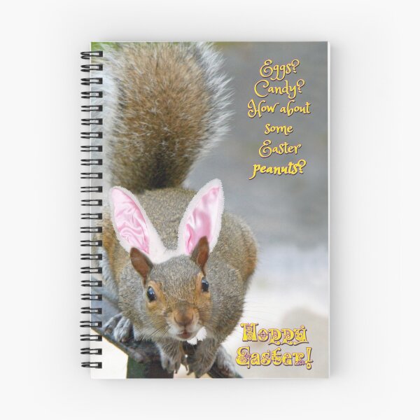 Item preview, Hoppy Easter from the Easter Squirrel designed and sold by WalnutHill.