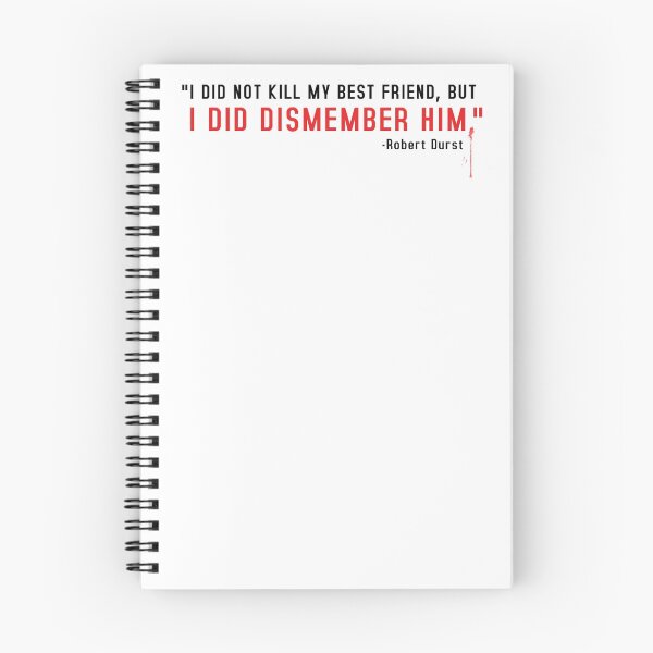 Item preview, The Jinx - Robert Durst Quote - Black designed and sold by garudoh.