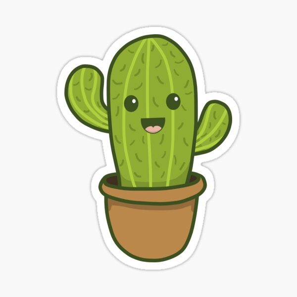 Cactus Emoji Stickers | Redbubble