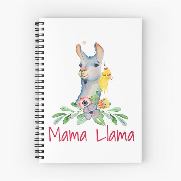 Item preview, Mama Llama Watercolor Alpaca Art designed and sold by Maryna Denysenko.
