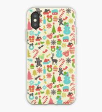 Hidden Mickeys Colorful Retro Disney Inspired Christmas iPhone Case