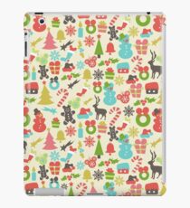 Hidden Mickeys Colorful Retro Disney Inspired Christmas iPad Case/Skin