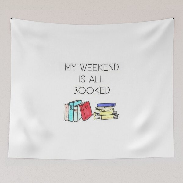 Item preview, My Weekend is All Booked designed and sold by DoodleDashCollective.